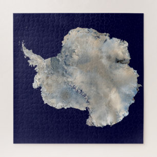 Antarktis (Blaumarmor der NASA) Puzzle