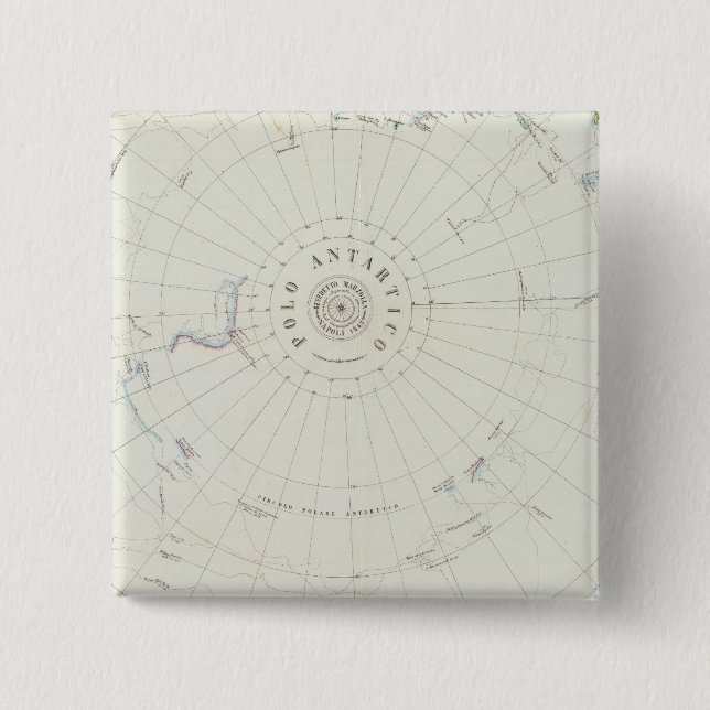 Antarktis Button (Vorderseite)