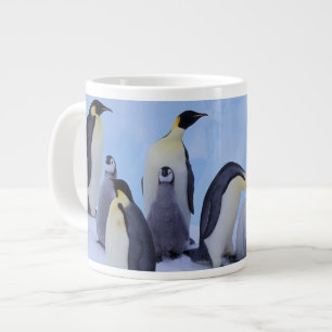 Antarktis, Emporer-Pinguine Jumbo-Tasse