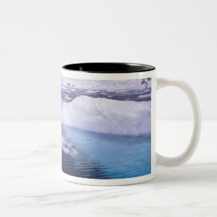 Antarktis Expedition durch Eisschilde Zweifarbige Tasse