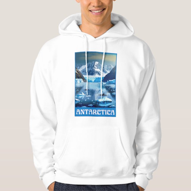 Antarktis Hoodie (Vorderseite)