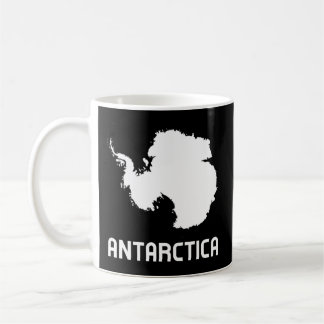 Antarktis Kontinent Kaffeetasse