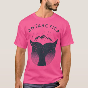 Antarktis Mitternacht Sun Humpback Whale Glaciers T-Shirt