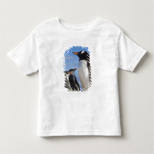 Antarktis, Neko Cove (Hafen). Gentoo Pinguin 2 Kleinkind T-shirt