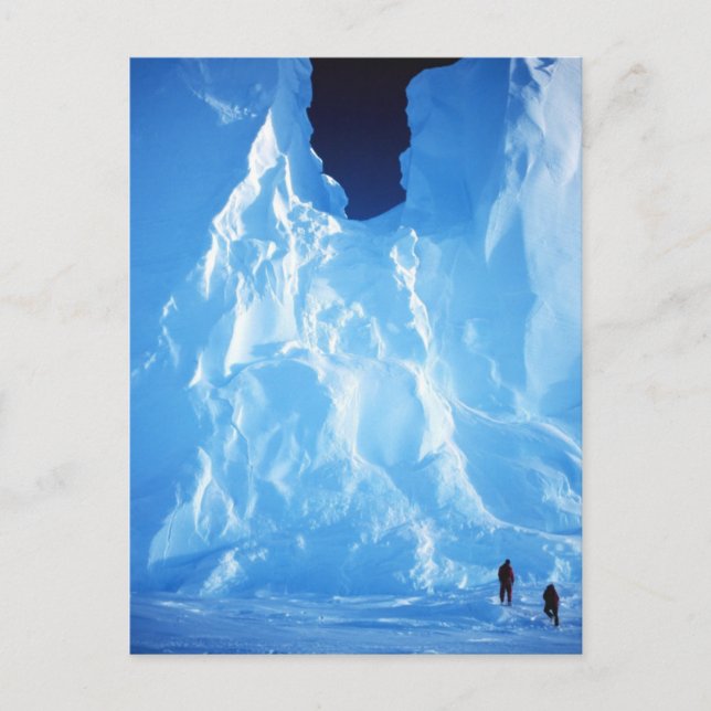Antarktis Postkarte (Vorderseite)