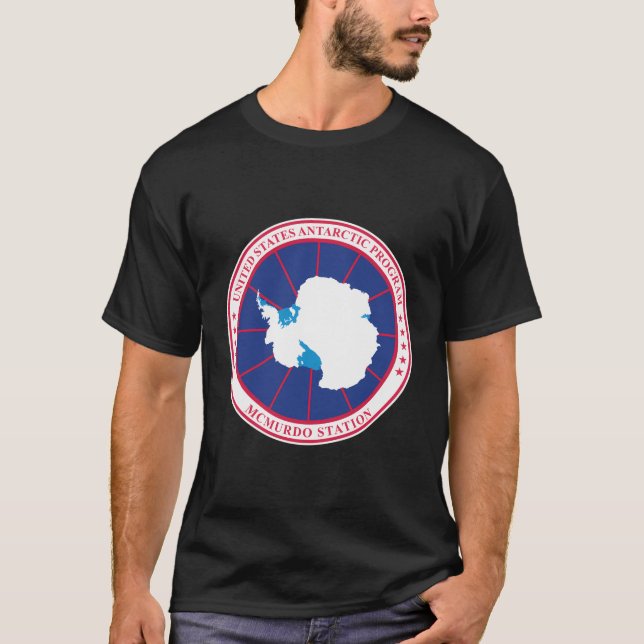 Antarktis-Programm der USA Antarktis T-Shirt (Vorderseite)