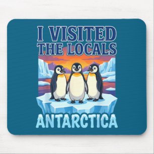 Antarktis Reise Souvenir Pinguin Expedition Mousepad