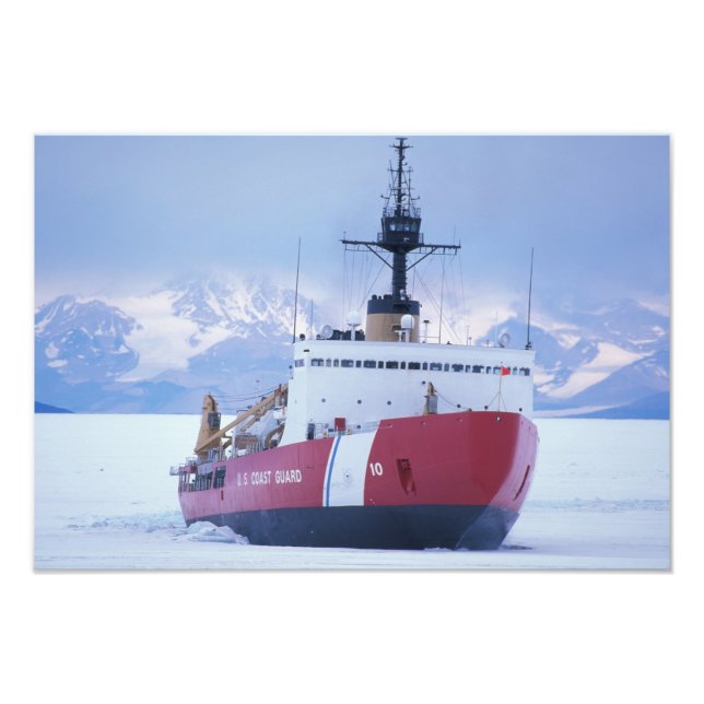 Antarktis, Ross Island, McMurdo Station, USCG Fotodruck (Vorne)