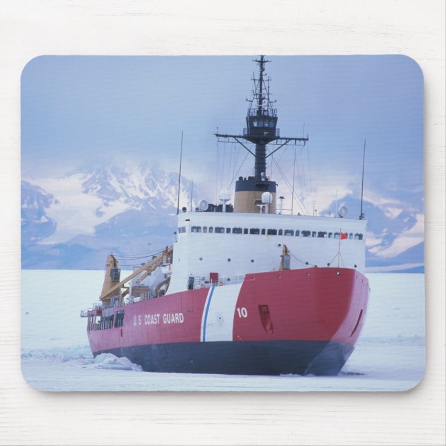 Antarktis, Ross Island, McMurdo Station, USCG Mousepad (Vorne)