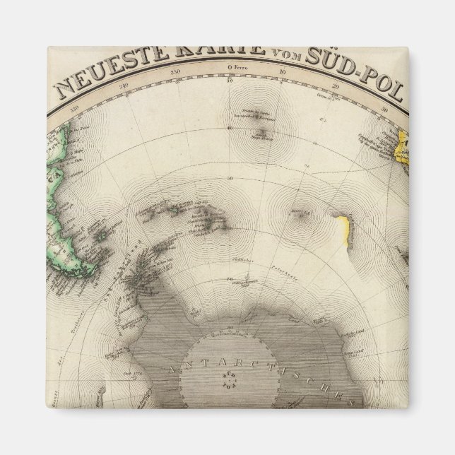 Antarktis, Südhalbkugel Magnet (Vorne)