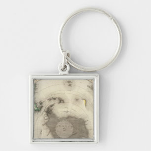 Antarktis, Südhalbkugel Schlüsselanhänger