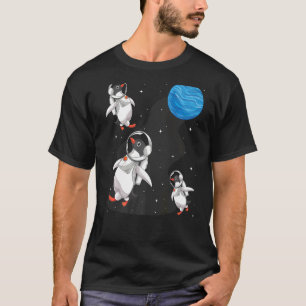 Antarktis Tierreise Astronomie Pinguin A T-Shirt