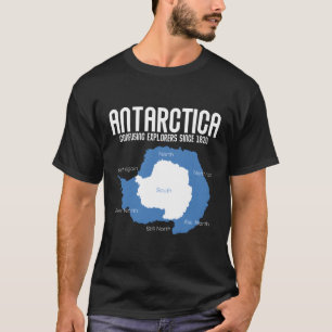Antarktis Verwirrende Explorers seit 1820 Antarkti T-Shirt