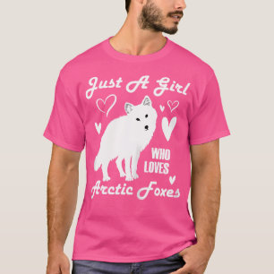 Antarktis Vixen nur ein Mädchen, das Arktische Füc T-Shirt
