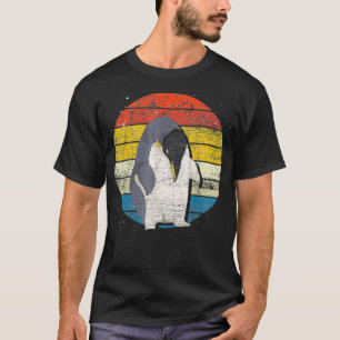 Antarktis Zoo Animal Penguin Lover Retro Penguin T-Shirt