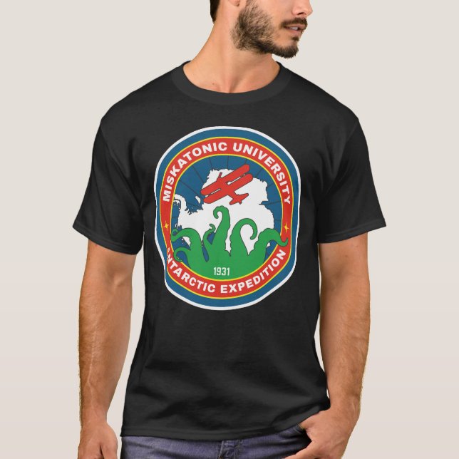 Antarktische Expedition der Universität Miskatonic T-Shirt (Vorderseite)