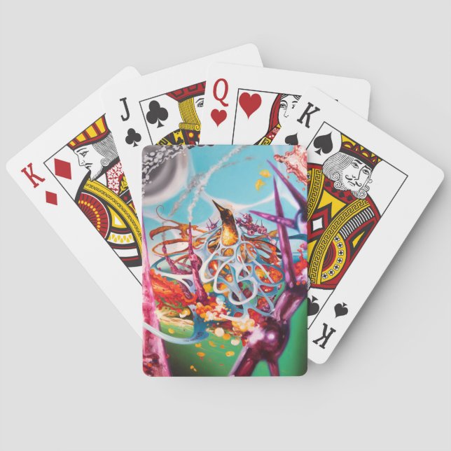 Antarktische Phoen Spielkarten (Rückseite)