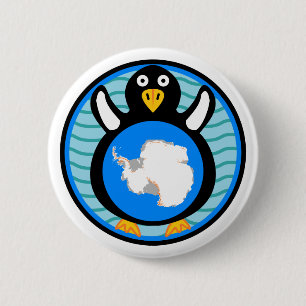 Antarktisches Vogel Button