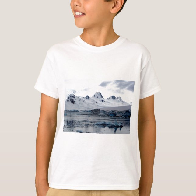Antartic Landschaft T-Shirt (Vorderseite)