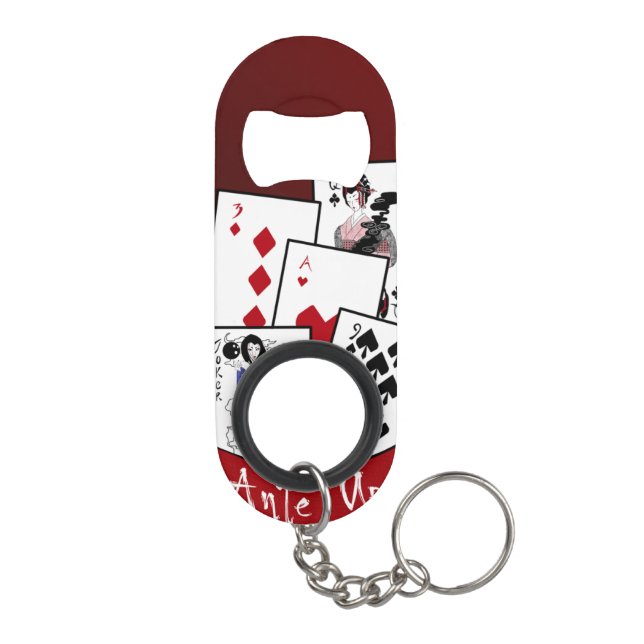 Ante Up Mini Flaschenöffner (Rückseite)