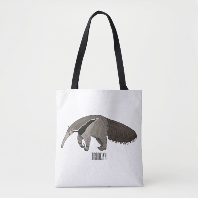 Anteater-Cartoon-Abbildung (Vorderseite)