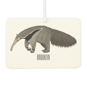Anteater-Cartoon-Abbildung Autolufterfrischer