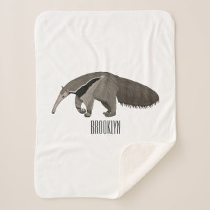 Anteater-Cartoon-Abbildung Sherpadecke