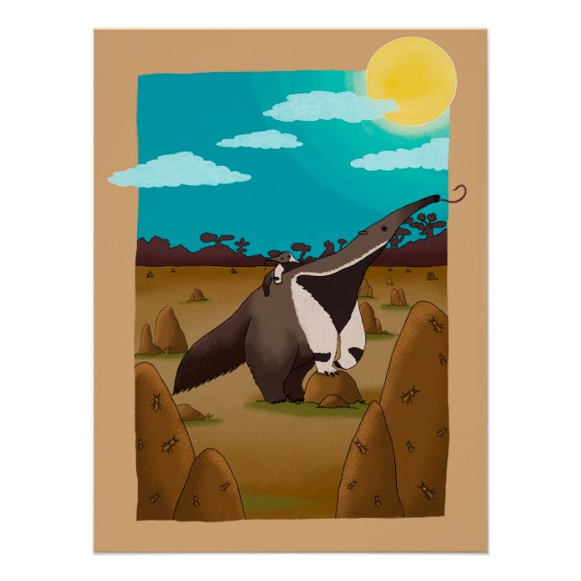 Anteater - Tamanduá Poster (Vorderseite)