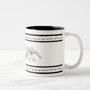 Anteater-Tasse Zweifarbige Tasse