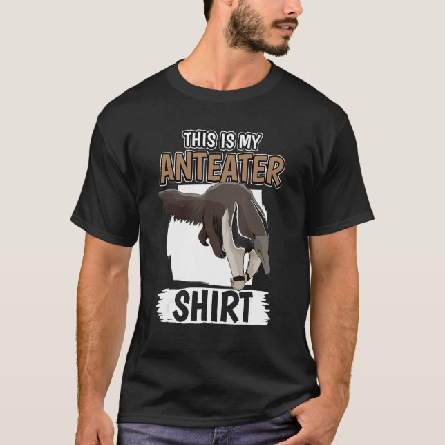 Anteaters Zitat Bear Das ist mein Anteater T-Shirt (Vorderseite)
