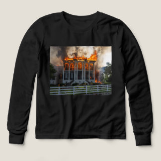 Antebellum-Herrenhaus | Feuer bricht im Nottoway R