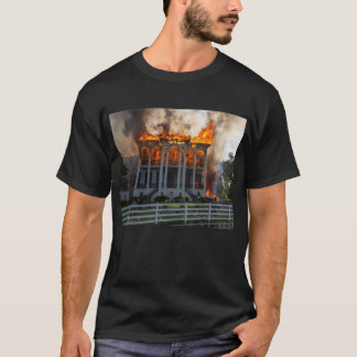 Antebellum Mansion | Feuer bricht Nottoway Resort T-Shirt