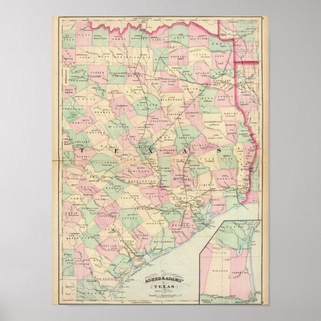 Anteil Texas Poster (Vorne)