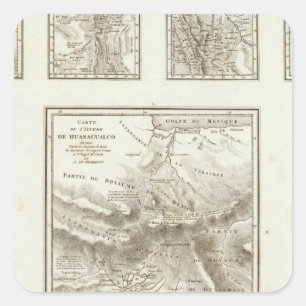 Anteilpunkte und hervorstehende Kommunikationen Quadratischer Aufkleber