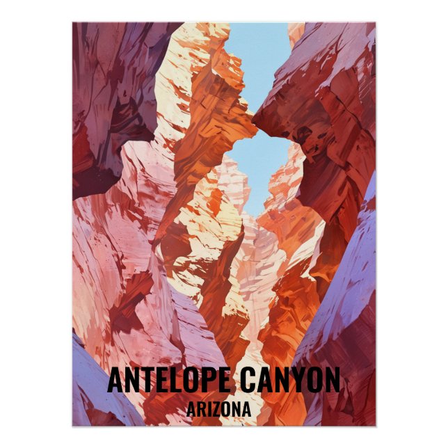 Antelope Canyon, Arizona Poster (Vorderseite)