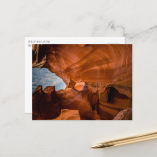Antelope Canyon Arizona Postkarte