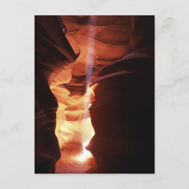 Antelope Canyon Arizona Postkarte (Vorderseite)