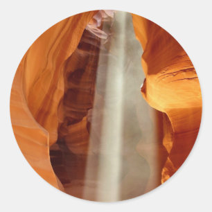 Antelope Canyon Arizona Runder Aufkleber