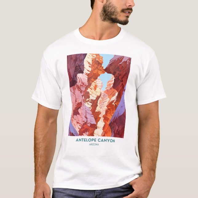 Antelope Canyon, Arizona T-Shirt (Vorderseite)