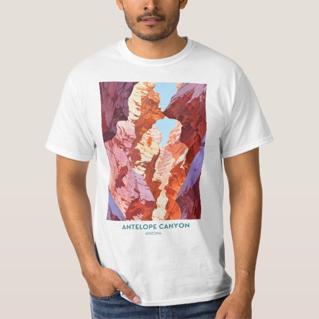 Antelope Canyon, Arizona T-Shirt (Vorderseite)