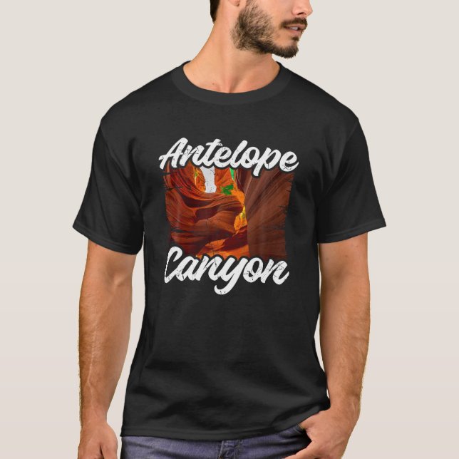 Antelope Canyon Arizona Tourist Souvenir Familie V T-Shirt (Vorderseite)