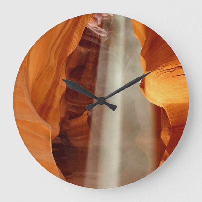 Antelope Canyon Große Wanduhr (Vorderseite)