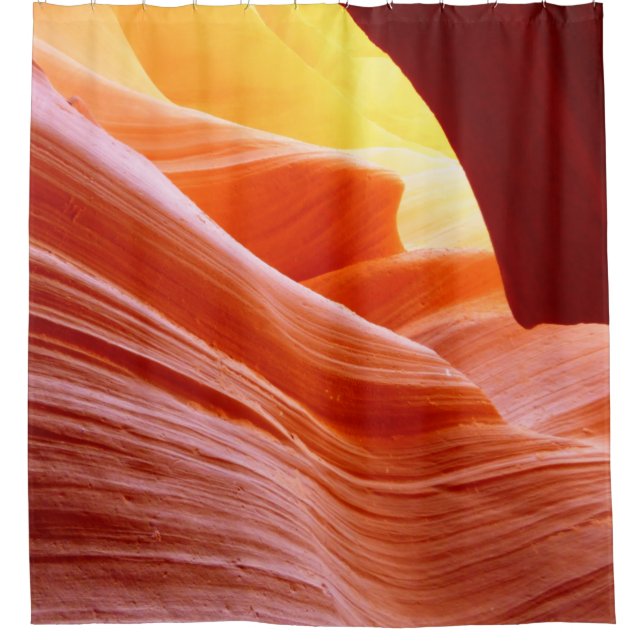 Antelope Canyon in Arizona  Duschvorhang (Vorderseite)