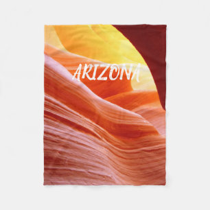 Antelope Canyon in Arizona Fleecedecke