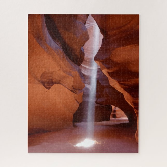 Antelope Canyon in Arizona mit Light Beam Puzzle (Vertikal)
