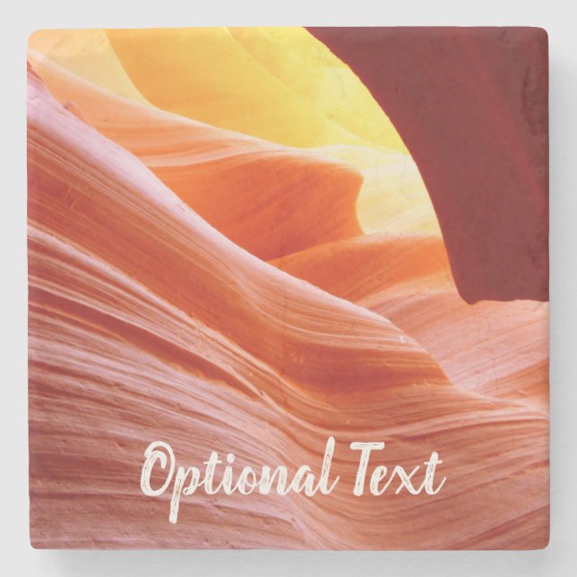 Antelope Canyon in Arizona Steinuntersetzer (Vorderseite)