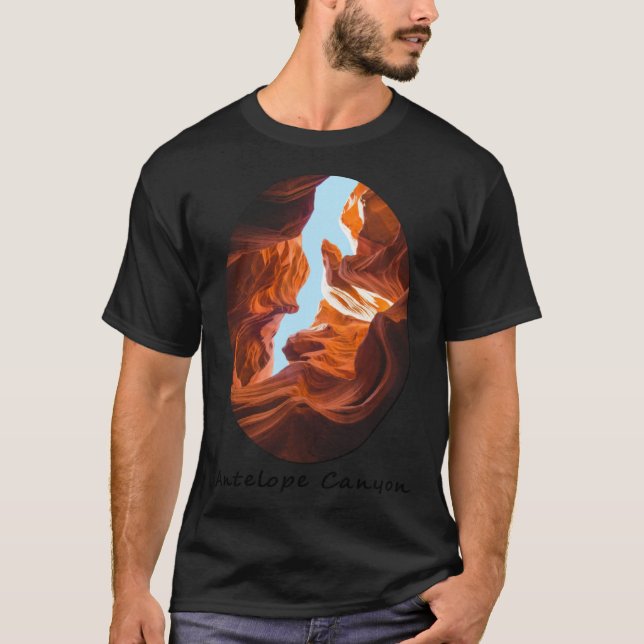 Antelope Canyon Nature View T-Shirt (Vorderseite)