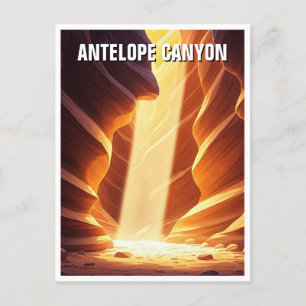 Antelope Canyon Navajo Nation Souvenir Postkarte