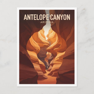Antelope Canyon Page Arizona Souvenir Postkarte