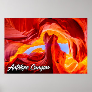 Antelope Canyon, Page, Arizona, Vereinigte Staaten Poster
